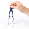 Körző készlet, precíziós, 3 darabos, STAEDTLER Mars® comfort 552 (TS55201)
