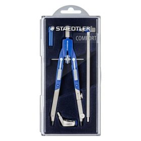   Körző készlet, precíziós, 4 darabos, STAEDTLER Mars&reg; comfort 552 (TS55202)