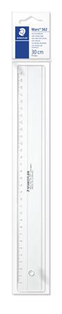 Vonalzó, műanyag, 30 cm, STAEDTLER Mars 562 04 F (TS5620430F)