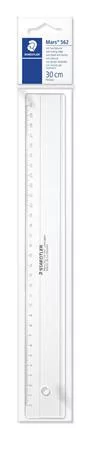 Vonalzó, műanyag, 30 cm, STAEDTLER Mars 562 04 F (TS5620430F)