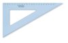 Háromszög vonalzó, műanyag, 60°, 25 cm, STAEDTLER Mars 567, átlátszó kék (TS5672660)