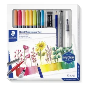   Ecsetirón készlet, kétvégű, STAEDTLER Mixed Set 5, 8 különböző szín (TS6130011)