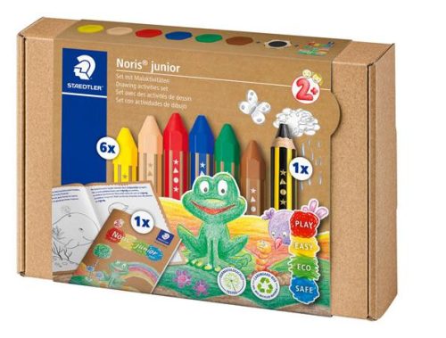 Vegyes színező készlet, STAEDTLER Noris® junior 61 C1 (TS61C1)