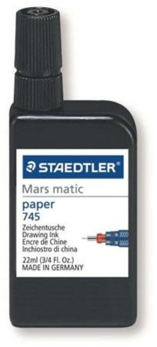 Tustinta, 22 ml, STAEDTLER Mars® Matic 745 R, fekete (TS745R9)