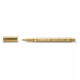   Dekormarker, 1-2 mm, kúpos, STAEDTLER 8323, arany (TS832311)