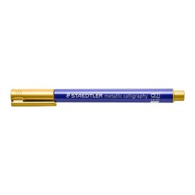   Kalligrafikus marker, STAEDTLER 8325, metál arany (TS83251102)