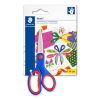 Olló, iskolai, 14 cm, STAEDTLER Noris 965, kék (TS96514NBK)