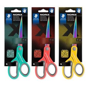   Olló, általános, 21 cm, STAEDTLER Norix&reg; 965, vegyes színek (TS96521XBK)