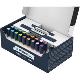   Kétvégű marker készlet, 27 darabos, SCHNEIDER Paint-It 040 Twin marker Set 2, 10 különböző szín (TSC040V272)