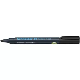   Alkoholos marker, 1-3 mm, kúpos, SCHNEIDER Maxx 130, fekete (TSC130FK)