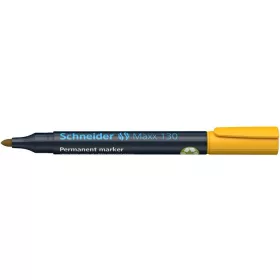   Alkoholos marker, 1-3 mm, kúpos, SCHNEIDER Maxx 130, sárga (TSC130S)