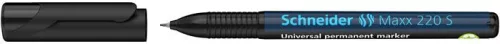 Alkoholos marker, OHP, 0,4 mm, SCHNEIDER Maxx 220 S, fekete (TSC220FK)