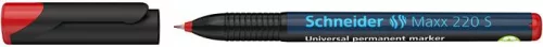 Alkoholos marker, OHP, 0,4 mm, SCHNEIDER Maxx 220 S, piros (TSC220P)