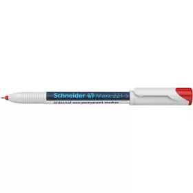   Alkoholmentes marker, OHP, 0,4 mm, SCHNEIDER Maxx 221 S, piros (TSC221P)