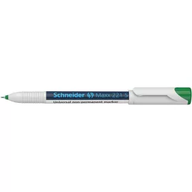   Alkoholmentes marker, OHP, 0,4 mm, SCHNEIDER Maxx 221 S, zöld (TSC221Z)