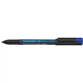   Alkoholos marker, OHP, 0,7 mm, SCHNEIDER Maxx 222 F, kék (TSC222K)