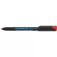 Alkoholos marker, OHP, 0,7 mm, SCHNEIDER Maxx 222 F, piros (TSC222P)