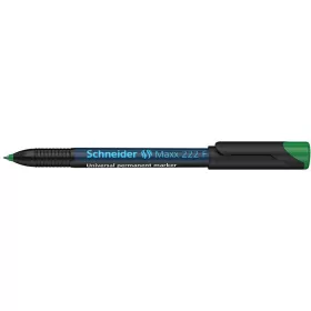   Alkoholos marker, OHP, 0,7 mm, SCHNEIDER Maxx 222 F, zöld (TSC222Z)
