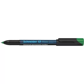   Alkoholos marker, OHP, 0,7 mm, SCHNEIDER Maxx 222 F, zöld (TSC222Z)