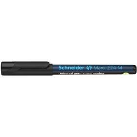   Alkoholos marker, OHP, 1 mm, SCHNEIDER Maxx 224 M, fekete (TSC224FK)