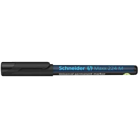   Alkoholos marker, OHP, 1 mm, SCHNEIDER Maxx 224 M, fekete (TSC224FK)