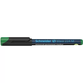   Alkoholos marker, OHP, 1 mm, SCHNEIDER Maxx 224 M, zöld (TSC224Z)