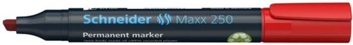 Alkoholos marker, 2-7 mm, vágott, SCHNEIDER Maxx 250, piros (TSC250P)