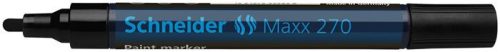 Lakkmarker, 1-3 mm, SCHNEIDER Maxx 270, fekete (TSC270FK)