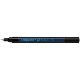 Lakkmarker, 0,8 mm, SCHNEIDER Maxx 278, fekete (TSC278FK)