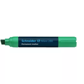   Alkoholos marker, 4-12 mm, vágott, SCHNEIDER Maxx 280, zöld (TSC280Z)