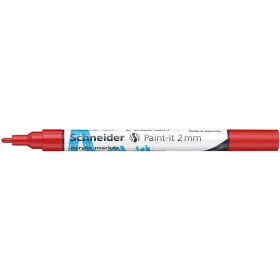   Dekormarker, akril, 2 mm, SCHNEIDER Paint-It 310, piros (TSC310P)