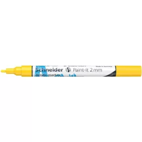   Dekormarker, akril, 2 mm, SCHNEIDER Paint-It 310, sárga (TSC310S)