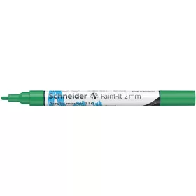   Dekormarker, akril, 2 mm, SCHNEIDER Paint-It 310, zöld (TSC310Z)