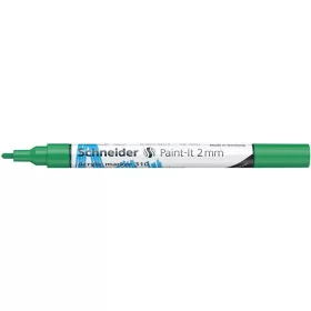   Dekormarker, akril, 2 mm, SCHNEIDER Paint-It 310, zöld (TSC310Z)