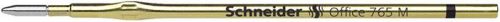 Golyóstollbetét, 0,5 mm, SCHNEIDER Office 765, fekete (TSC765FK05)