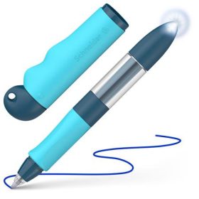   Rollertoll, írástanuló, patronos, M-es, SCHNEIDER Base Senso, kék-türkiz (TSCBSKT)