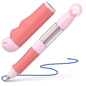   Rollertoll, írástanuló, patronos, M-es, SCHNEIDER Base Senso, rózsaszín-piros (TSCBSRP)