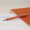 Golyóstoll, 0,7 mm, nyomógombos, narancs tolltest, SCHNEIDER Epsilon XB, kék (TSCEPSNS)
