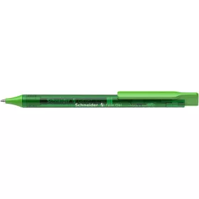   Zseléstoll, 0,4 mm, nyomógombos, SCHNEIDER Fave Gel, zöld (TSCFGEL01Z)