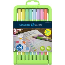   Tűfilc készlet, 0,4 mm, SCHNEIDER Line-Up Pastel, 8 különböző pasztell szín (TSCLINEPV8)