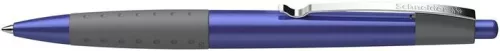 Golyóstoll, 0,5 mm, nyomógombos, SCHNEIDER Loox, kék (TSCLOOXK)