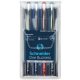 Rollertoll készlet, 0,6 mm, SCHNEIDER One Business, 4 szín (TSCOBK4)