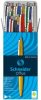 Golyóstoll, 0,5 mm, nyomógombos,vegyes tolltest, SCHNEIDER Office, kék (TSCOFFIV50)