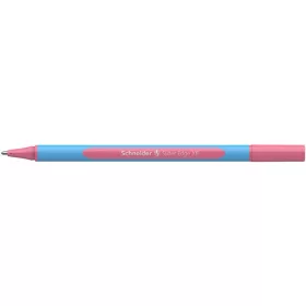   Golyóstoll, 0,7 mm, kupakos, SCHNEIDER Slider Edge XB Pastel, flamingó (TSCSLEXBPF)