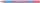 Golyóstoll, 0,7 mm, kupakos, SCHNEIDER Slider Edge XB Pastel, flamingó (TSCSLEXBPF)