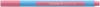 Golyóstoll, 0,7 mm, kupakos, SCHNEIDER Slider Edge XB Pastel, flamingó (TSCSLEXBPF)
