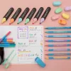 Golyóstoll, 0,7 mm, kupakos, SCHNEIDER Slider Edge XB Pastel, flamingó (TSCSLEXBPF)