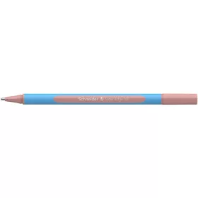   Golyóstoll, 0,7 mm, kupakos, SCHNEIDER Slider Edge XB Pastel, halvány piros (TSCSLEXPP)