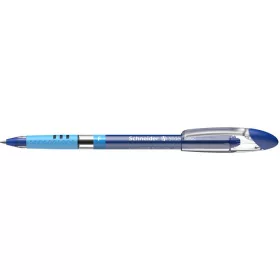   Golyóstoll, 0,3 mm, kupakos, SCHNEIDER Slider Basic F, kék (TSCSLIFK)