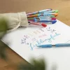 Golyóstoll, 0,3 mm, kupakos, SCHNEIDER Slider Basic F, kék (TSCSLIFK)